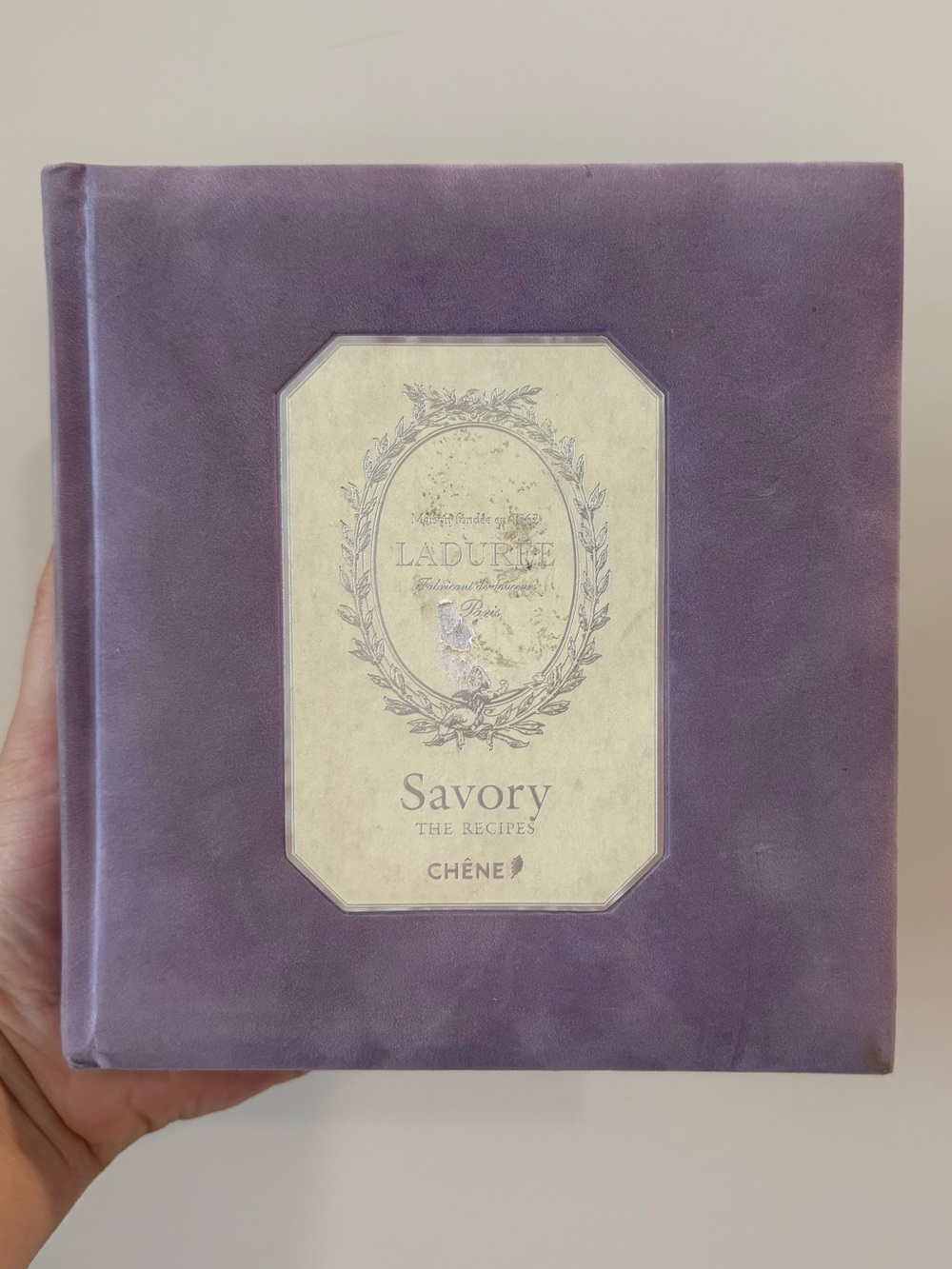 Laduree Savory the Recipes book